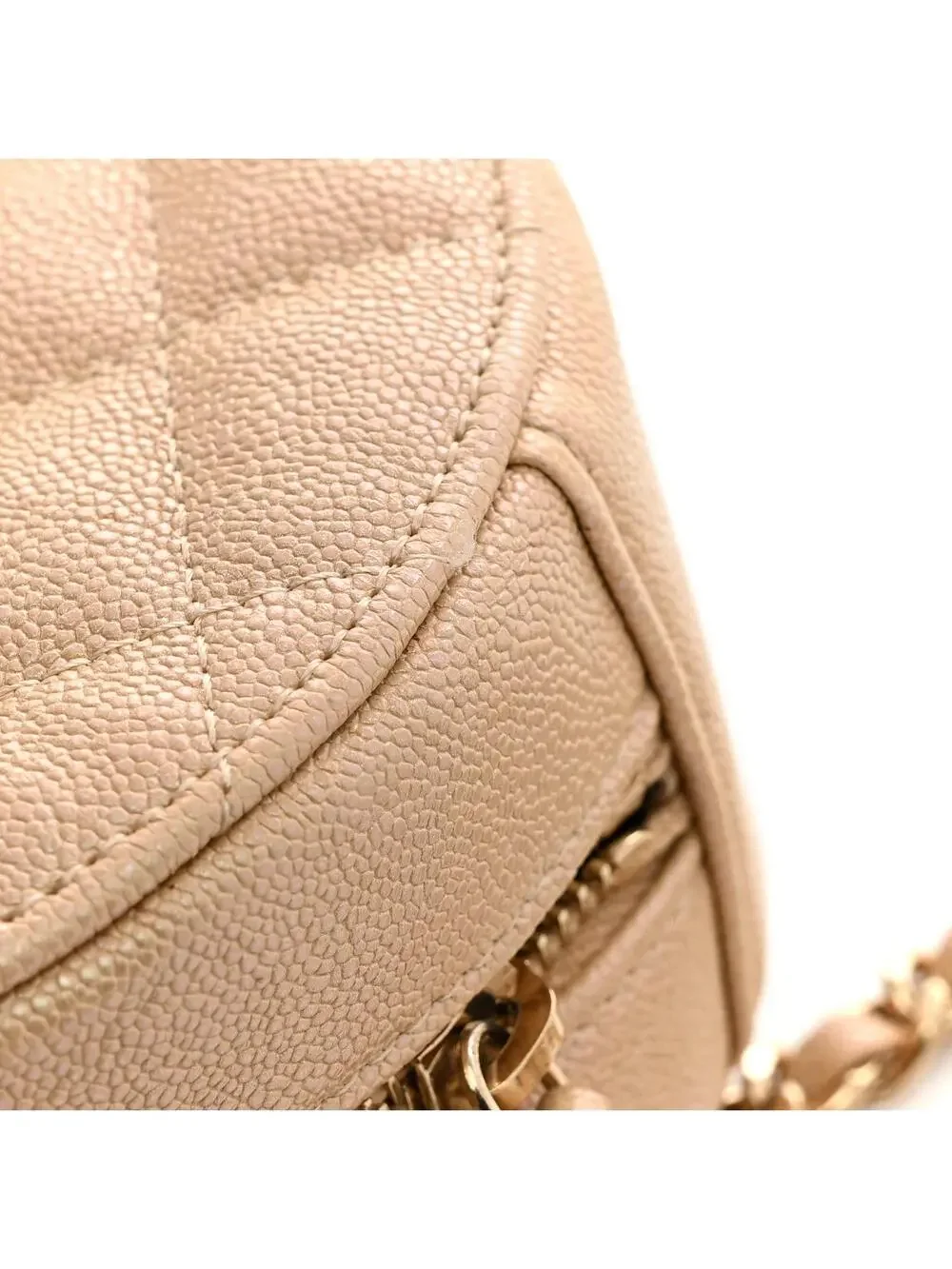 Chanel Iridescent Caviar Quilted Round #321952C19B
